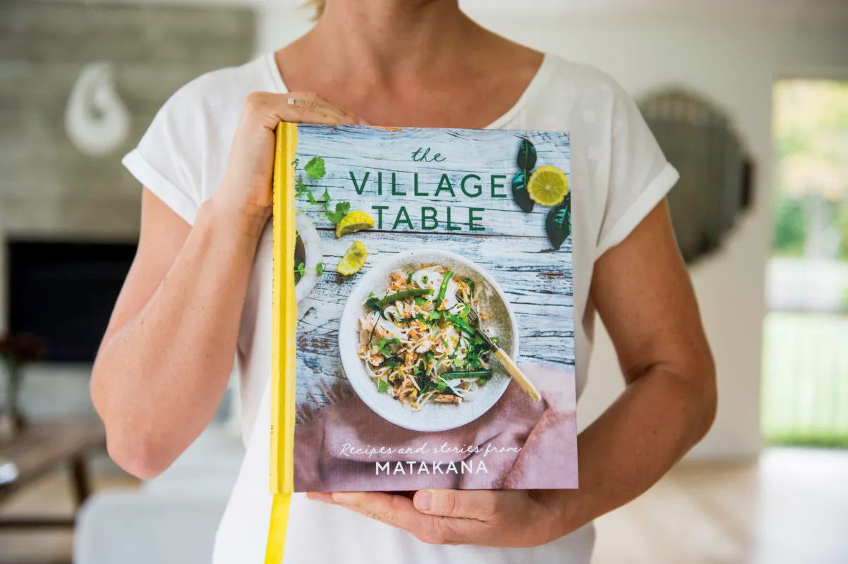 The Village Table Cookbook Matakana Image of Book Photo Credit Lola Media / Lori Satterthwaite